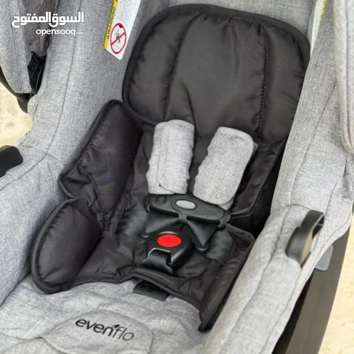 كارسيت للسياره ماركة Evenflo وارد امريكا جديد بالليبل