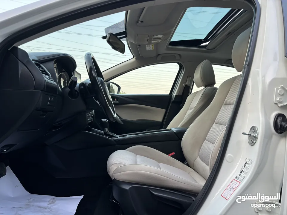 MAZDA 6–2016–GCC—FREE ACCIDENT— ORIGINAL PAINT—FULL OPTIONS—LOW MILAGE—EXCELLENT CONDITION