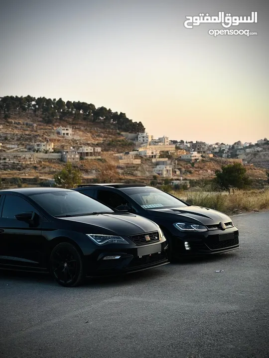 سيت ليون FR اسود فل ما عدا فتحة