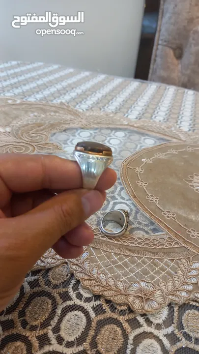 خواتم فضة للبيع  عدد 4