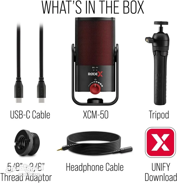 RODE X XCM-50 Professional USB Condenser Microphone
