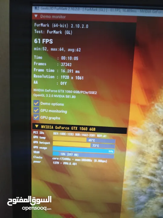 gtx msi 1060 x gaming 6g