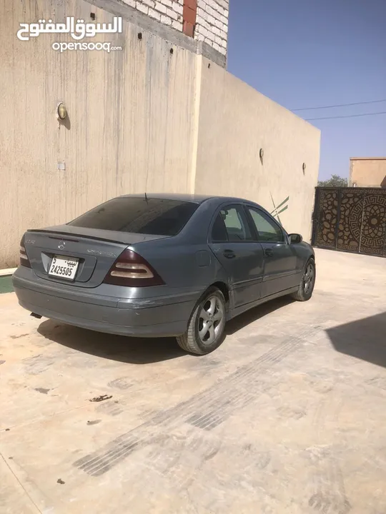 مرسيدس c230 compressr  2005