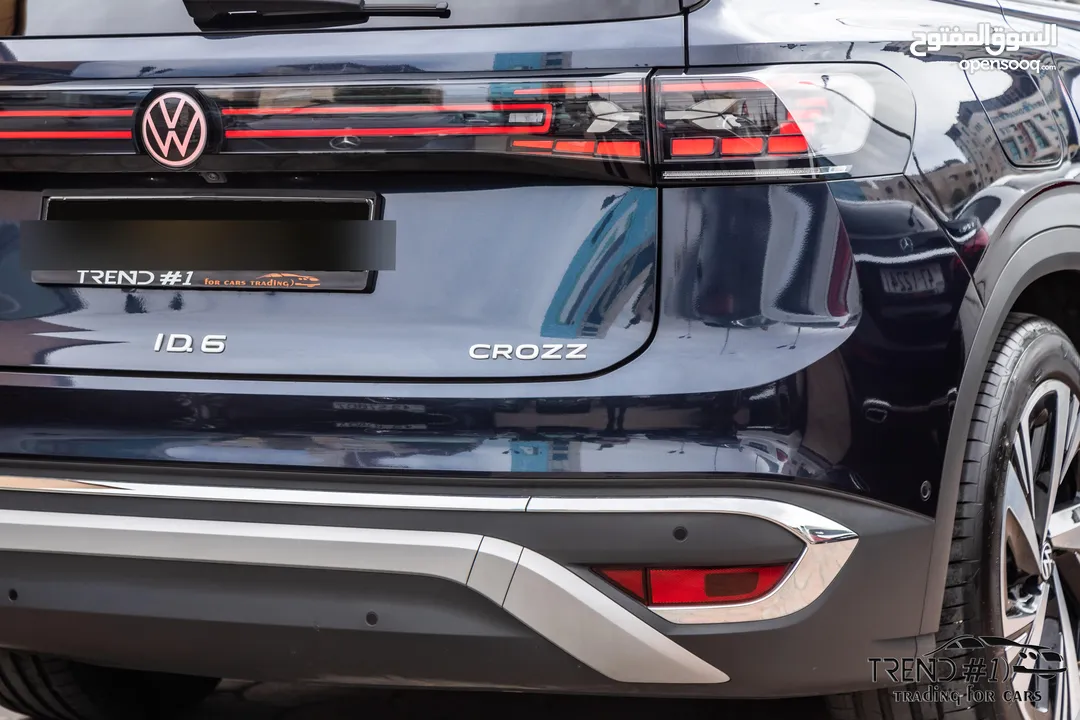 Volkswagen ID6 Crozz Pro 2022  السيارة مميزة جدا و قطعت مسافة 13,000 كيلو متر