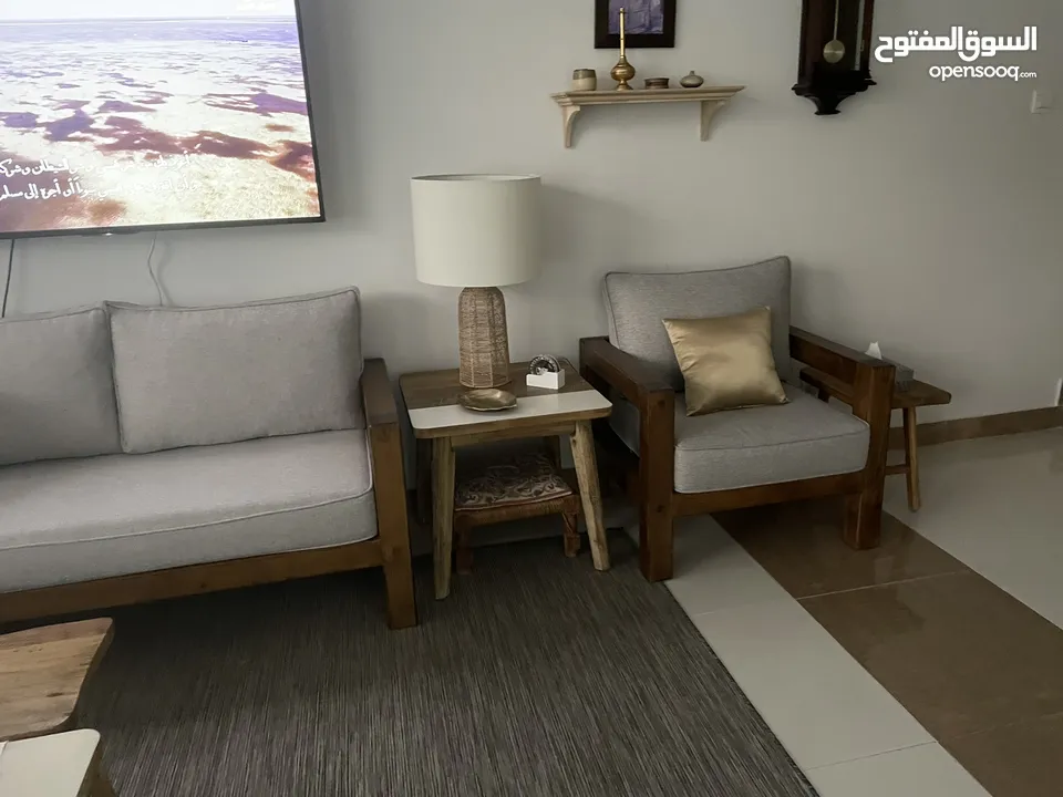 Soild Wood Sofa set