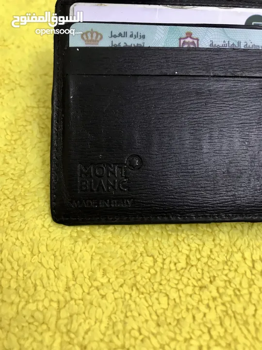 محفظة MONTBLANC الأصلية  محفظة Massimo Dutti الأصلية