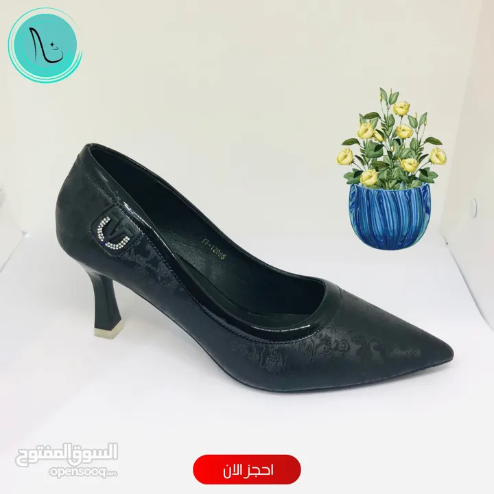 ‎ حذاء كعب متوسط نسائي كوالتي