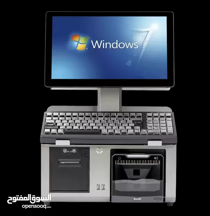 متوفر نظام كاميرات كامل رفوف خشب رفوف زجاج سلات عرض سلات زبائن اجهزة باركود