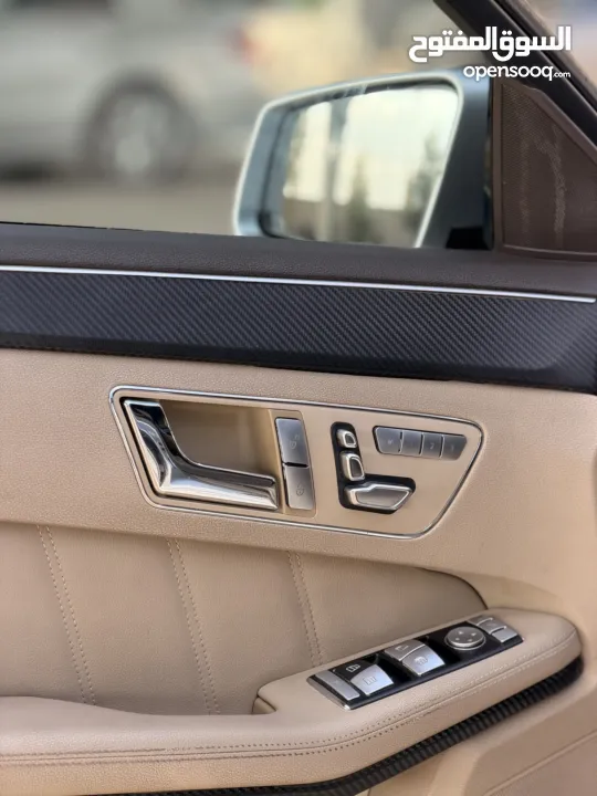 Mercedes E350d 2015 AMG بحالة الوكالة  متور 3.0 ديزل 6 سلندر