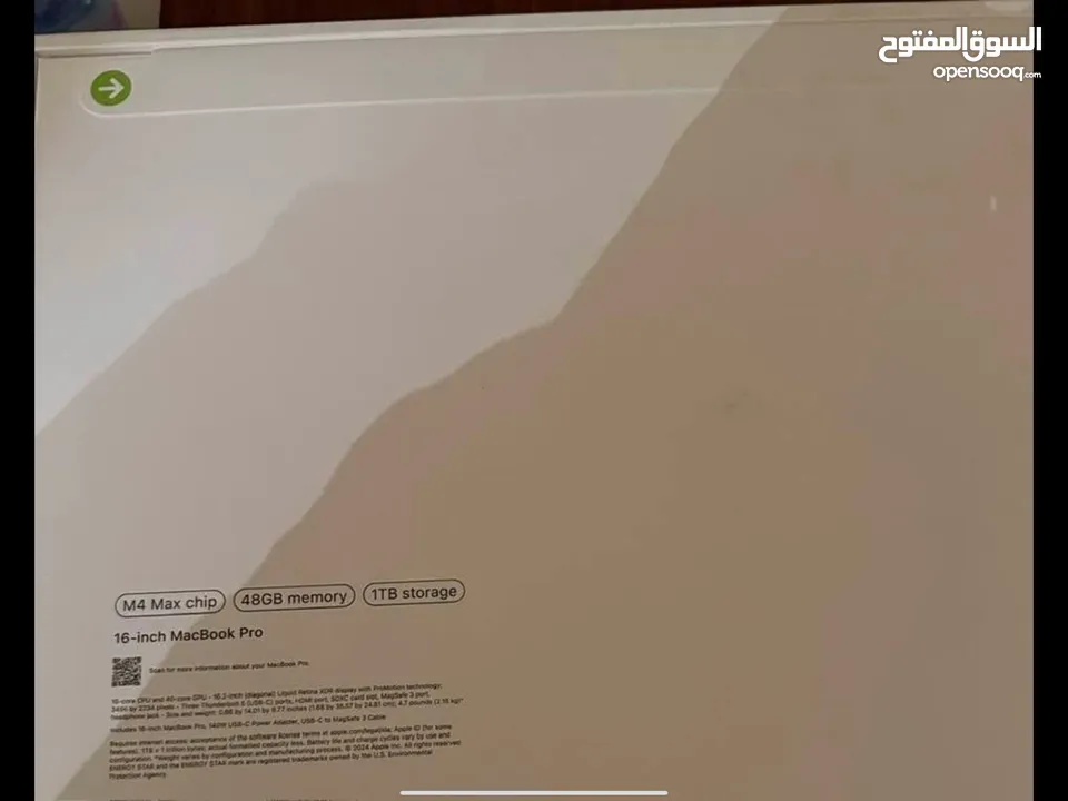 MacBook Pro 16 inch m4 max