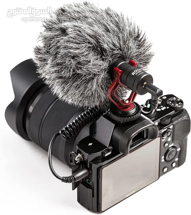 مايك تسجيل احترافي من براند بويا الأصلي للتسريمنغ والبودكاست Boya BY-MM1 Mic for PC & Smart Phone