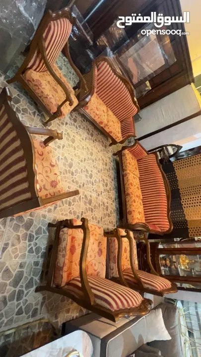 طقم كنب 9 مقاعد مصري