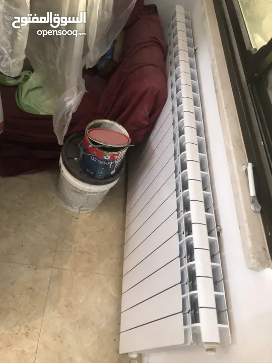 ماطور تدفئة مركزية مع خزان سولار مع الراديترات (المشعاعات)