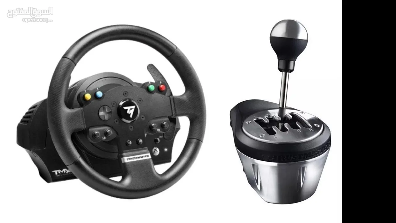 Thrustmaster TMX Force Feedback Racing Wheel for Xbox One + Thrustmaster TH8A Add-On Shifter