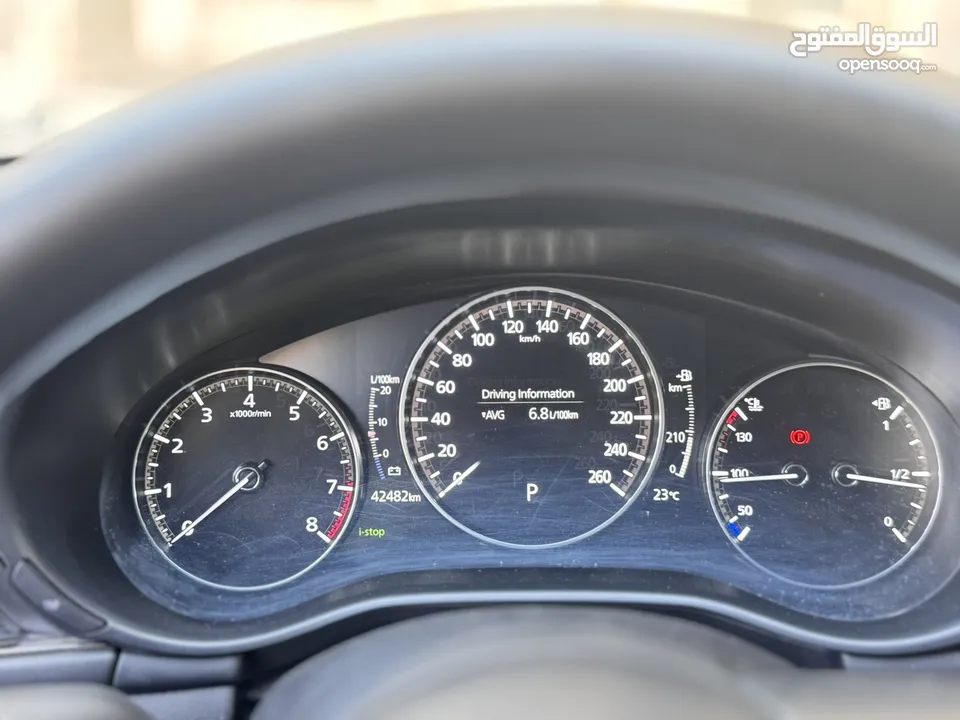 مازدا زوم 3 SkyActive مايلد هايبرد 2023 وارد الخياط عداد 43 ألف فقط كرت ابيض
