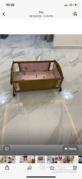 تخت بيبي واطفال