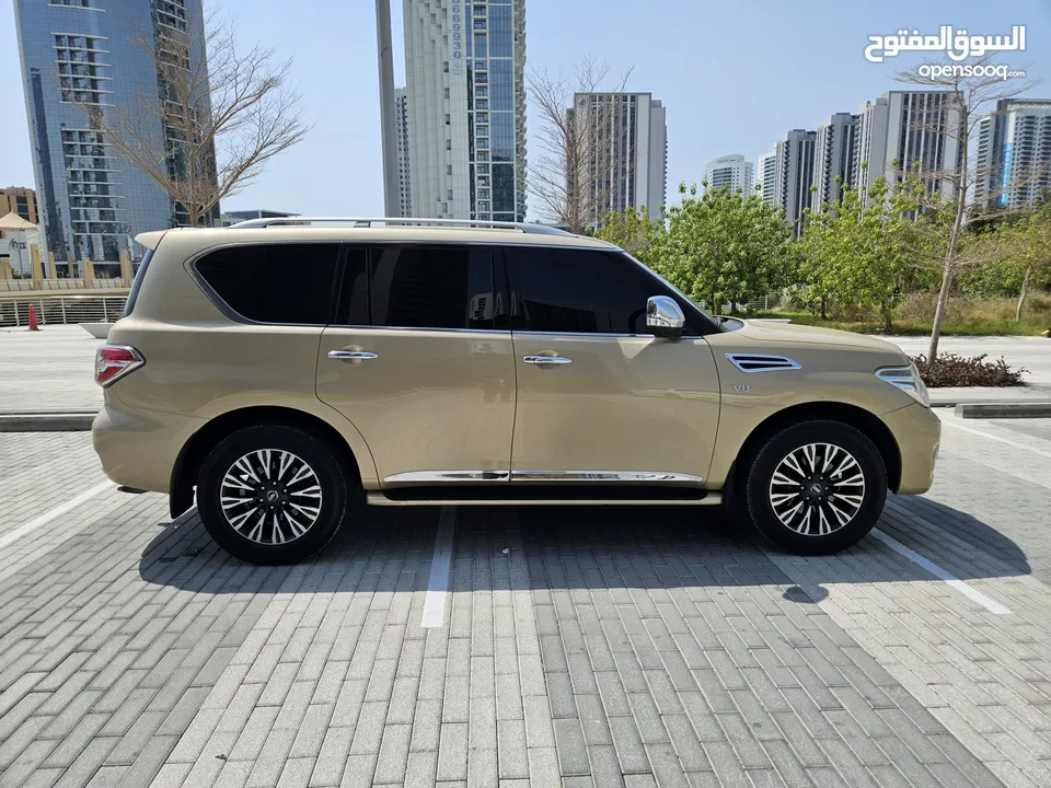 2014 Nissan Patrol LE Platinum 5.6L  GCC Specifications