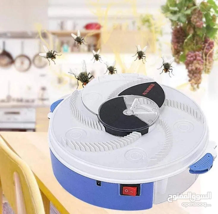 ترند طارد الذباب جهاز صياد الذباب المواصفات عروض الصيف Electric FlyTrap Device