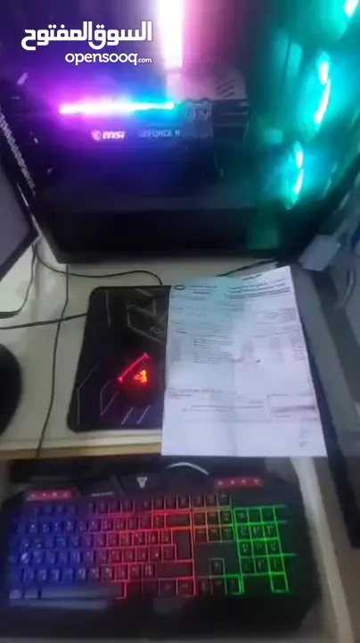 كمبيوتر مونتاج وGaming احترافي خورافي - بسعر حرق