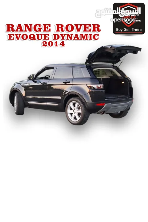 AGENCY SERVICE - ORIGINAL PAINT - RANGE ROVER EVOQUE DYNAMIC 2.0TC V4 - GCC SPECS - MINT CONDITION