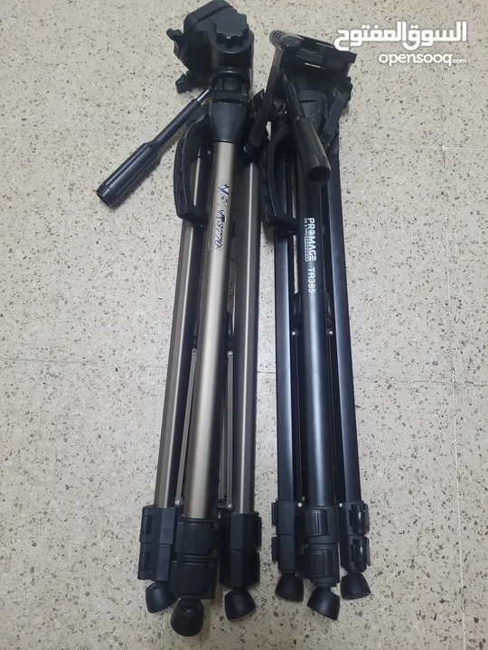 Solid tripods for full frame and apsc camera