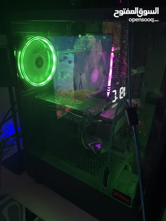 بيسي بحالة الوكالة gaming pc للدراسة واللعب بسعر لقطة