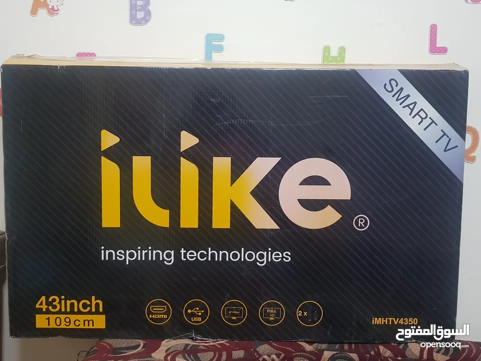 شاشة ilike لون ذهبي سمارت TV فل إتش دي للبيع