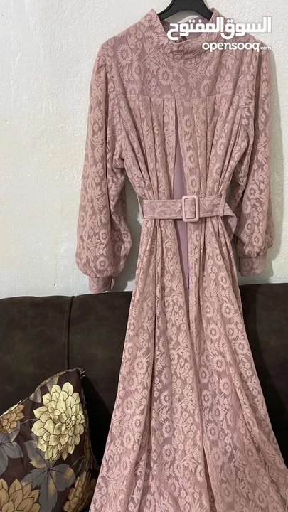 فستان زهري كاجوال