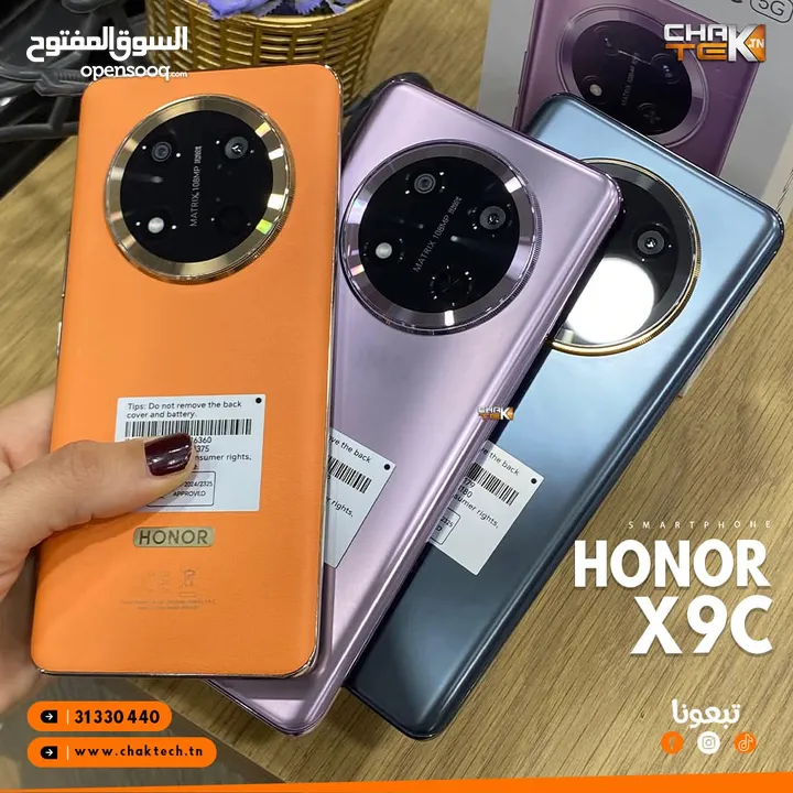 مستعمل اخو الجديد Honer X9C 5G رام 24 جيجا 256 مكفول بالشركة أغراضة والكرتونه الأصلية متوفر توصيل