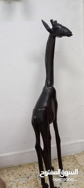 Ebony Wood Giraffe