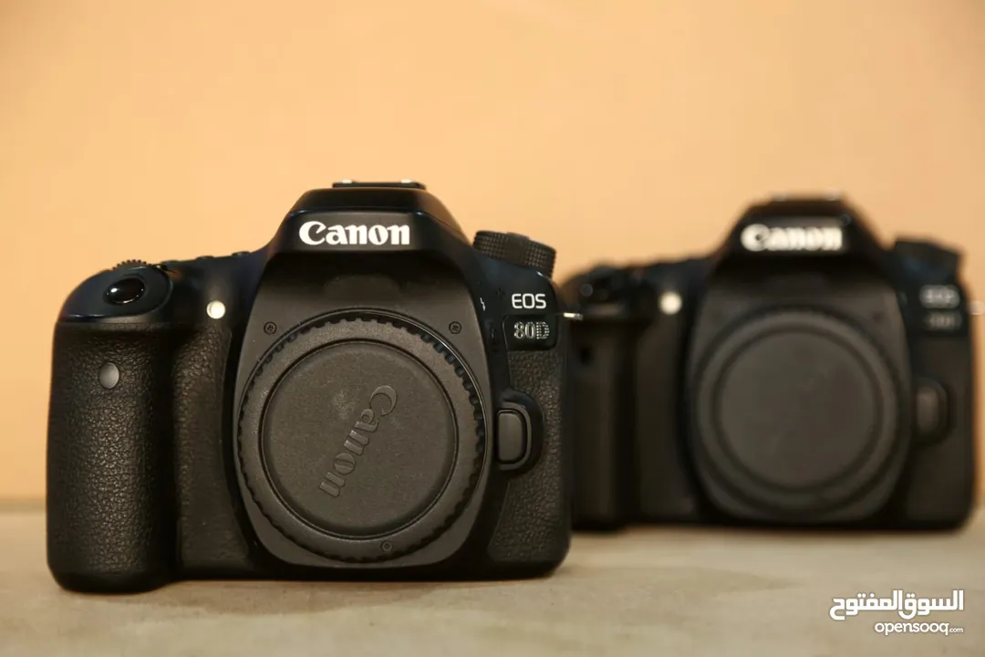متوفر كاميرات وعدسات   كانون 80d  750d  1200d 4000d