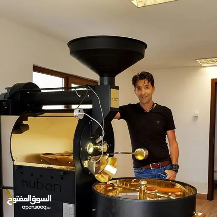 محمص قهوة تركي فخم جداً