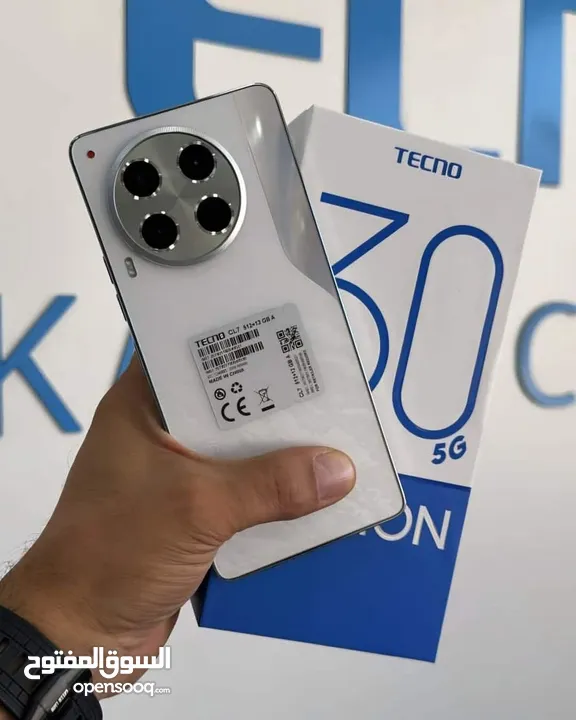 مستعمل ايام Kamon 30 5G رام 16 جيجا 512 مكفول بالشركة أغراضة والكرتونه الأصلية متوفر توصيل