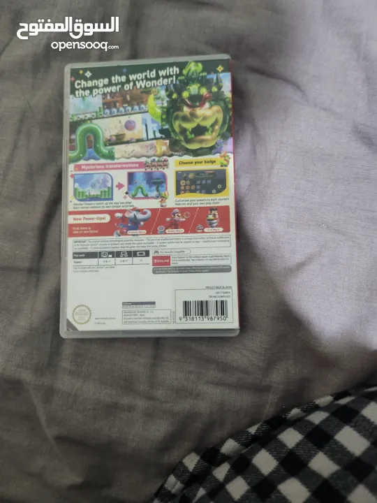 لعبة نينتندو سويتش super Mario Wonderنينتندو سويتش مع كينترولار