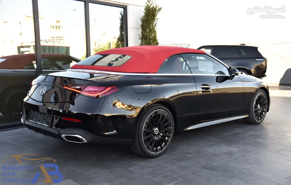 مرسيدس سي ال اي كشف نايت بكج مايلدهايبرد موديل2024 Mercedes CLE200 Convertible AMG Kit Night Package