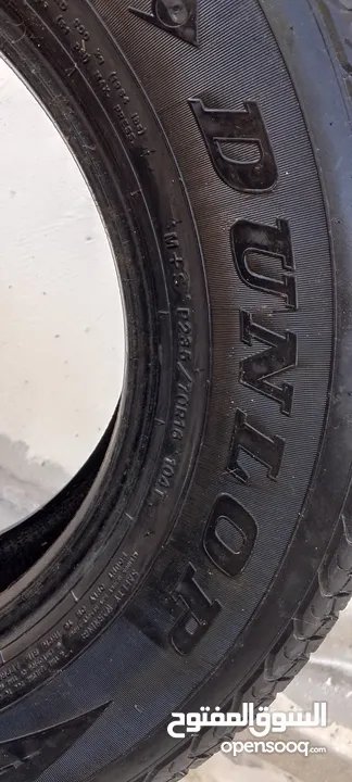 كوشوك دنلوب 235/70/16 بحاله جيده