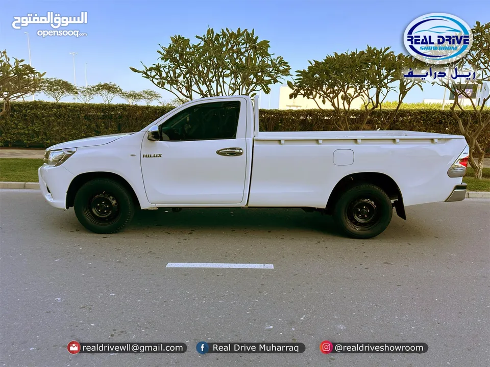 TOYOTA HILUX - PICK UP  SINGLE CABIN  Year-2018  Engine-2.0L