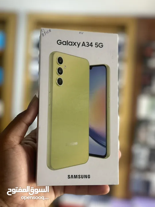 New Galaxy A34 5G 8+128Gb Green