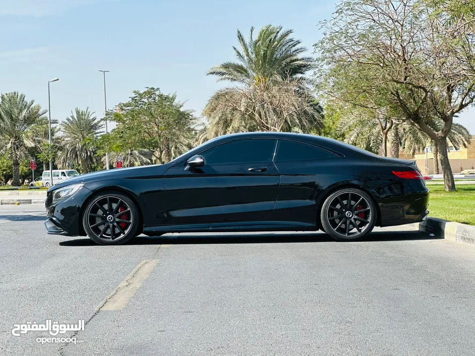 MERCEDES S63 AMG COUPE 2016 black edition