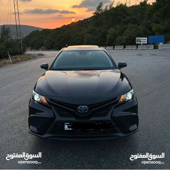 كامري 2021 اعلى صنف (SE) Sport بلاك اديشن فحص كامل( كلين )وارد كندا من الزيرو
