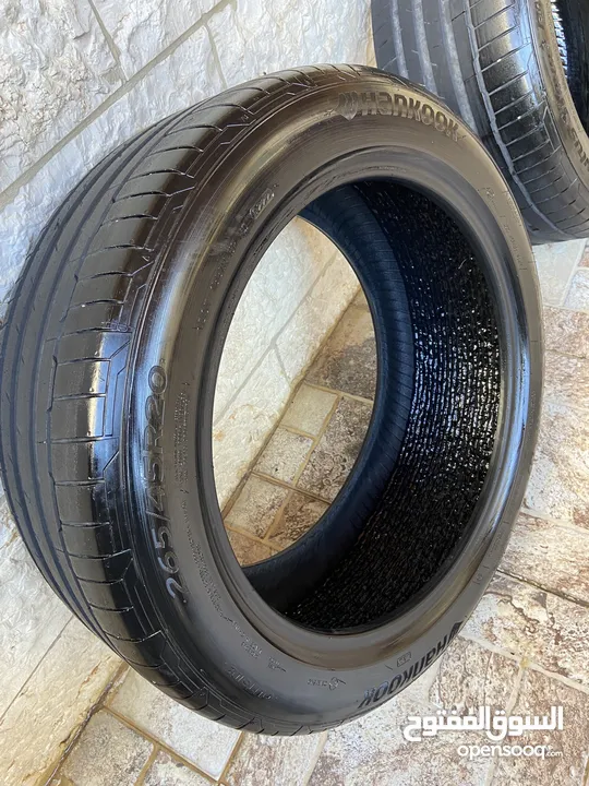 طقم كاوشوك 4 فردات هانكوك بحالة جيده