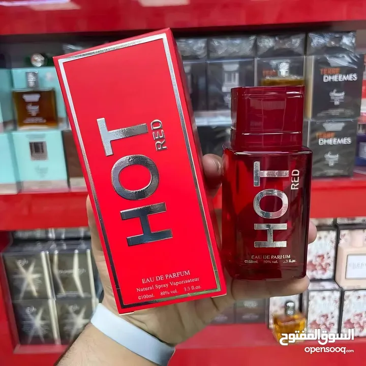 عطر هوت (سلفر ،الاحمر ، الازرق ،بربل) HOT