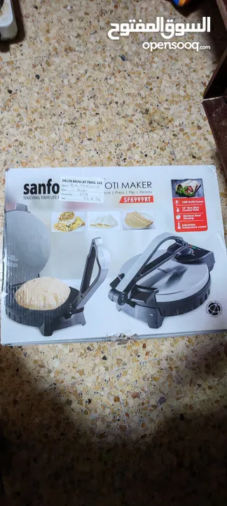 Sanford roti maker 20 days old not used