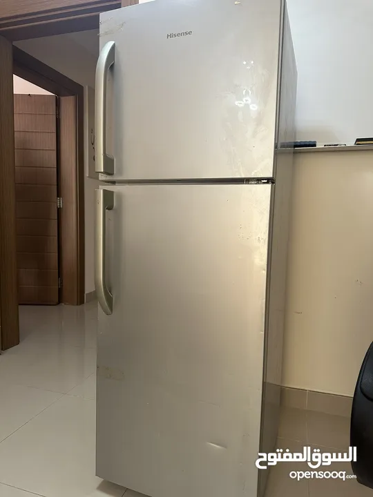 ثلاجة هايسينس للبيع بحالة ممتازة- Hisense fridge for sale