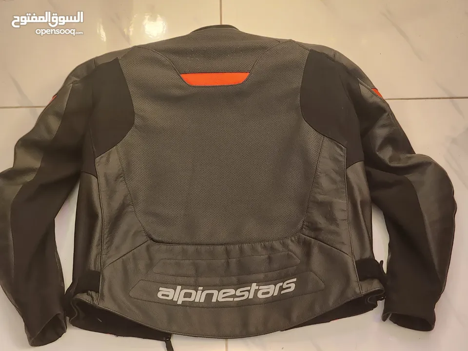 Alpinestars Jacket and Pants (Original) with gloves (Safety gear)