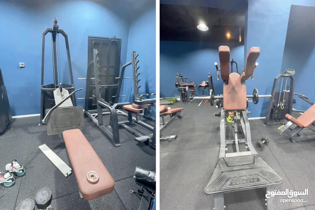 Full GYM for sale - نادي رياضي كامل للبيع