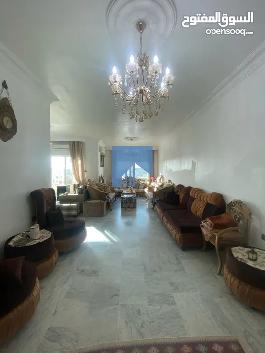 شقة أرضية مميزة للبيع في الرابية - خلف الاتصالات 200م مع ترس 50م بسعر مغري