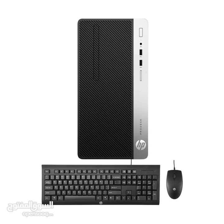 جهاز كمبيوتر  بحالة الجديد مواصفات عالية HP Prodesk 400 G6 TWR