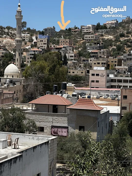 ارض سكنيه  قباطية جبل الزكارنة