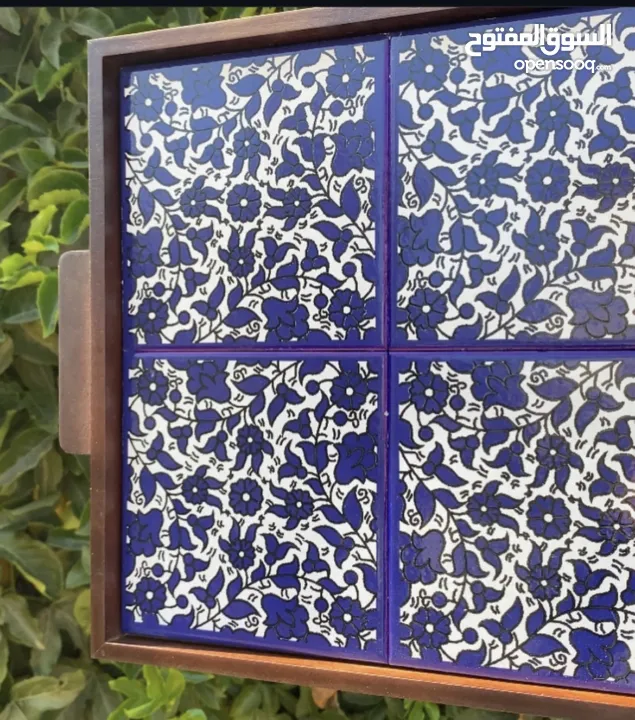 خزفيات اطقم صواني اكواب